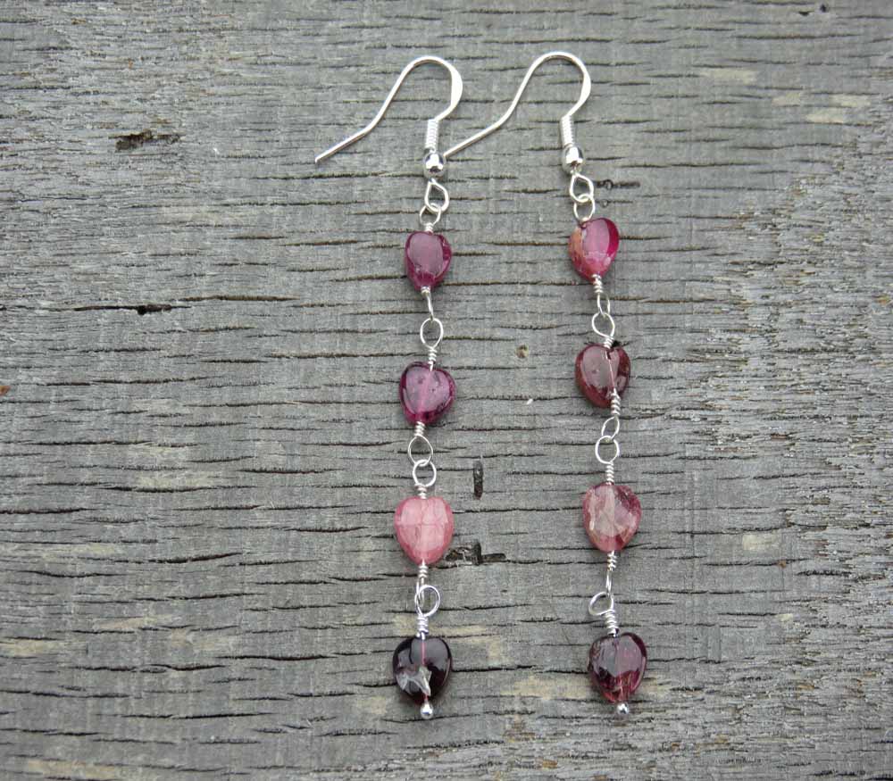 Sunrise Chandelier Tourmaline Earrings